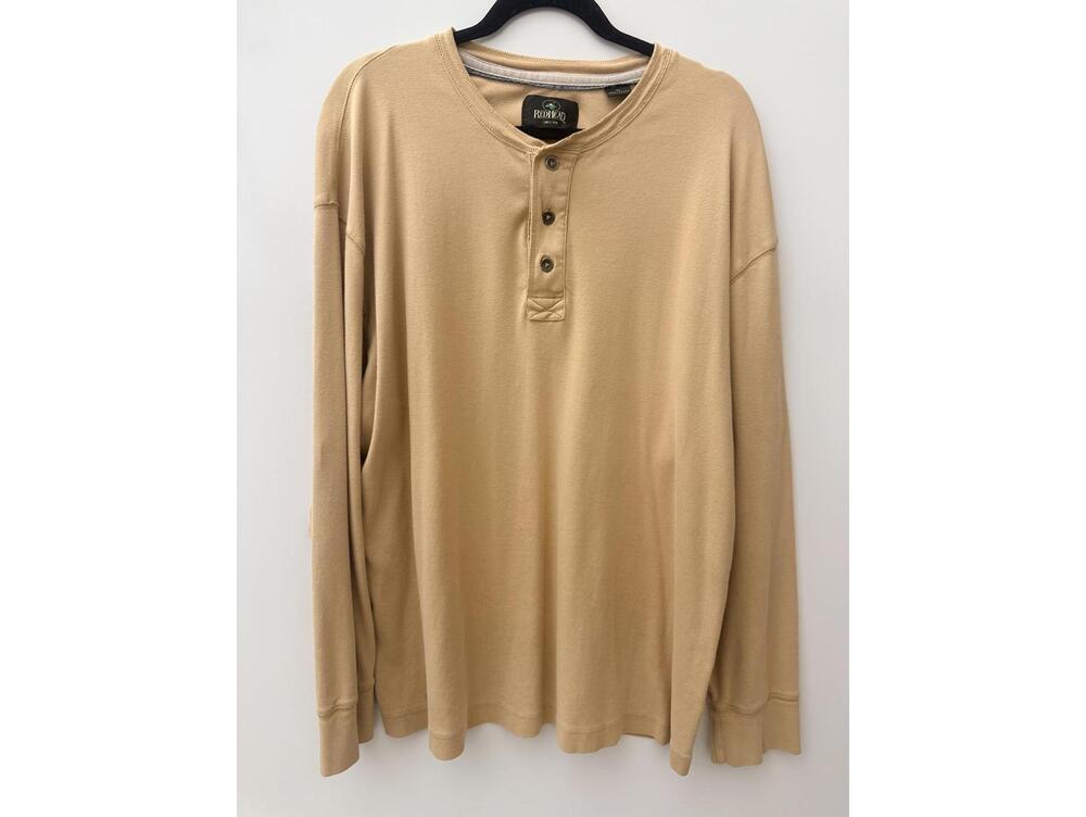 RedHead Men’s XL Henley Long Sleeve Casual Shirt